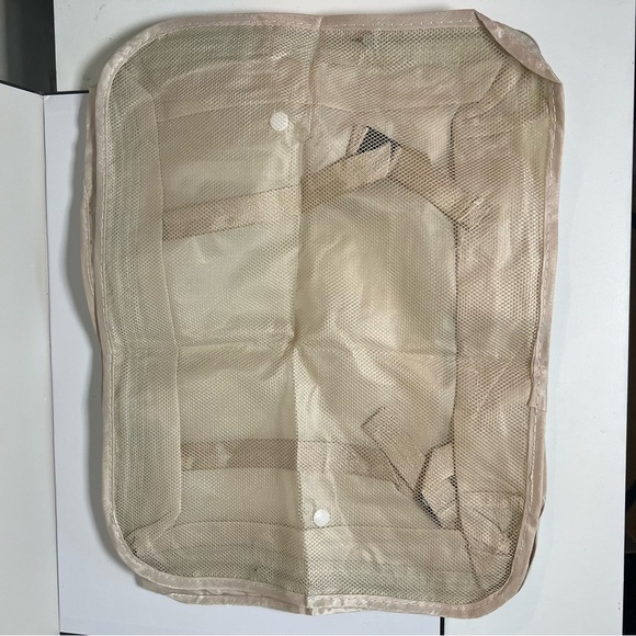 NEW Beige Set of 3 Travel Packing Cubes Organizer Set - Picture 8 of 11